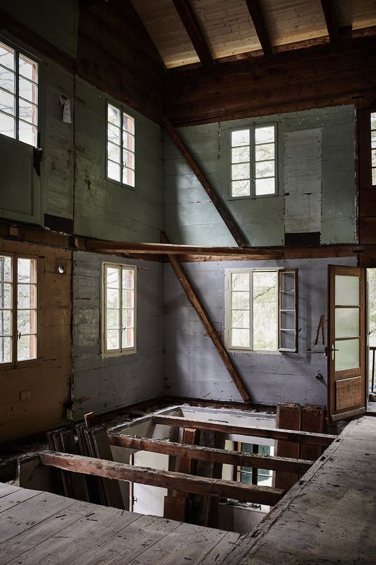 cabanotel - transformation de l'hôtel du col d'hérens à ferpècle – la cathédrale dans le patrimoine – Colla images